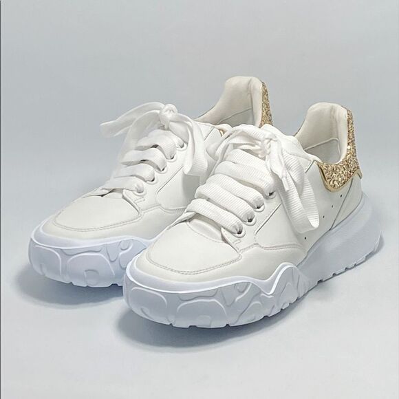Alexander McQueen Glitter Sneakers - Picture 1 of 12